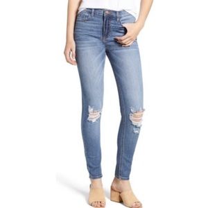 SP Black Ripped Skinny Jeans 28